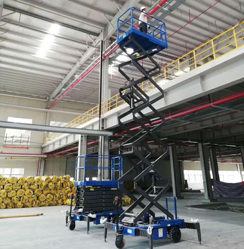 西双版纳助力行走剪叉式高空作业平台